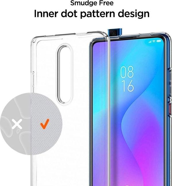 Spigen Etui Spigen Liquid Crystal XIAOMI MI 9T/ MI 9T PRO Glitter Crystal transparentne uniwersalny
