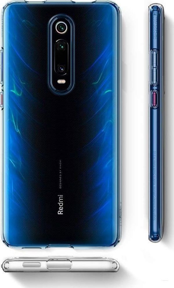 Spigen Etui Spigen Liquid Crystal XIAOMI MI 9T/ MI 9T PRO Glitter Crystal transparentne uniwersalny