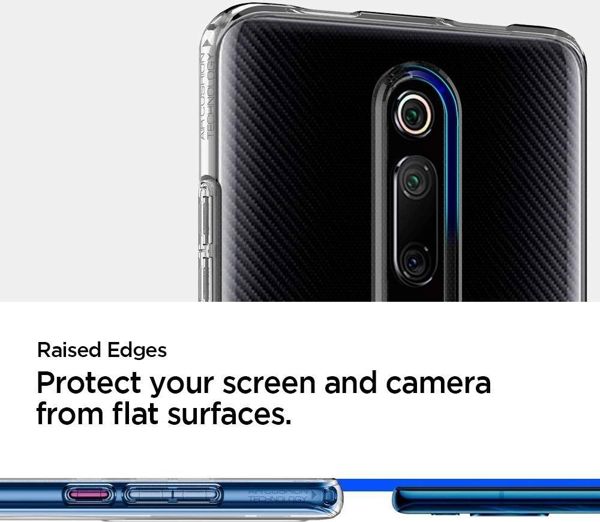 Spigen Etui Spigen Liquid Crystal XIAOMI MI 9T/ MI 9T PRO Glitter Crystal transparentne uniwersalny