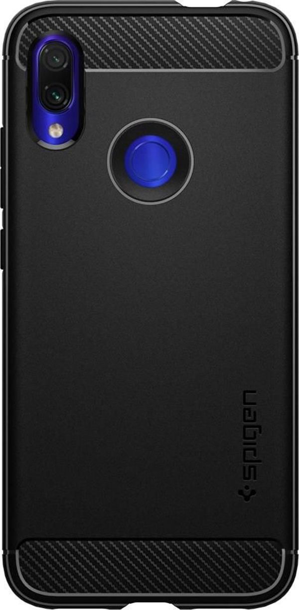 Spigen Rugged Armor θήκη για Xiaomi Redmi Note 7/7 Pro μαύρη