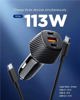 Spigen Essential 113W Car Charger EV1133, black