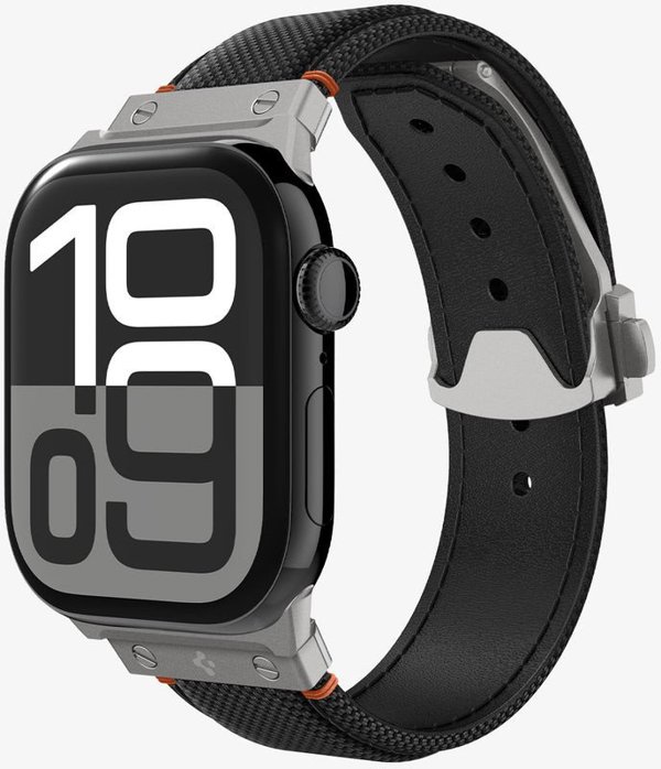 Spigen Classic Fit Λουράκι για Apple Watch 49mm/46mm/45mm/44mm, Μαύρο