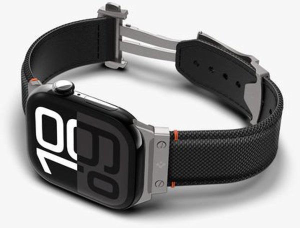 Spigen Classic Fit Λουράκι για Apple Watch 49mm/46mm/45mm/44mm, Μαύρο