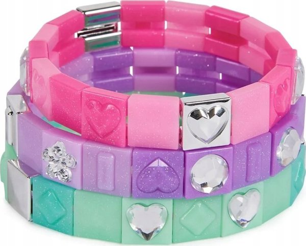 Spin Master Σετ Δημιουργίας Βραχιολιών PopStyle Glitter & Gem Expension Pack
