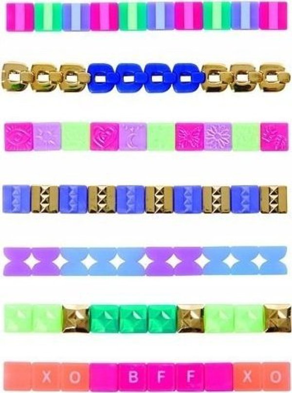 Spin Master Σετ Δημιουργίας Βραχιολιών PopStyle Glitter & Gem Expension Pack