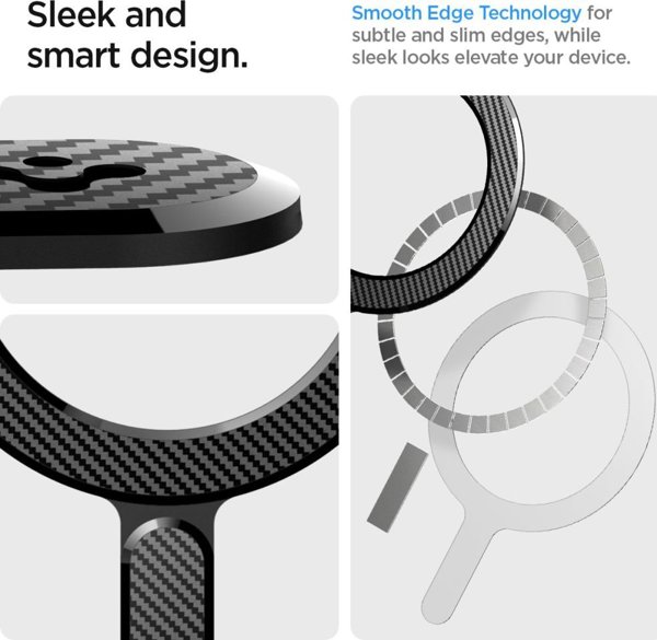 Spigen Spigen OneTap Ring Magnetic Plate, carbon