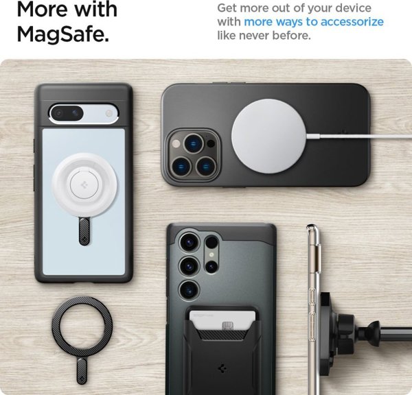 Spigen Spigen OneTap Ring Magnetic Plate, carbon