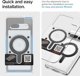Spigen Spigen OneTap Ring Magnetic Plate, carbon