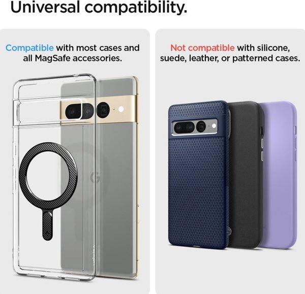 Spigen Spigen OneTap Ring Magnetic Plate, carbon