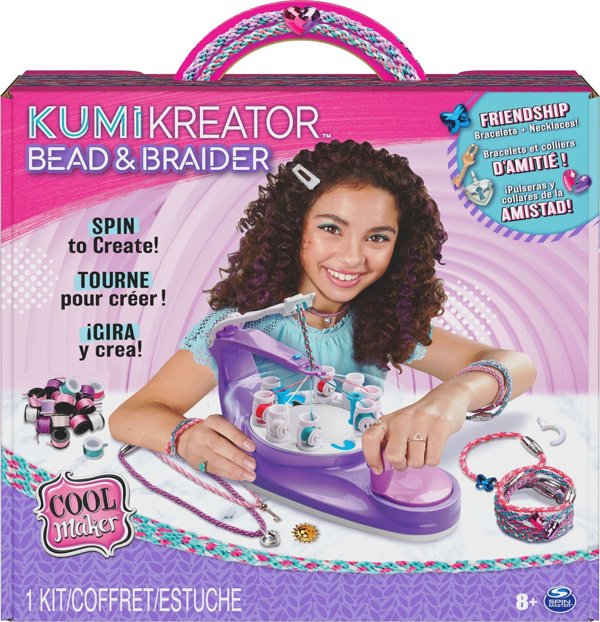 Spin Master Cool Maker Kumikreator 2w1 μηχανή για την κατασκευή κοσμημάτων βραχιόλια και κολιέ