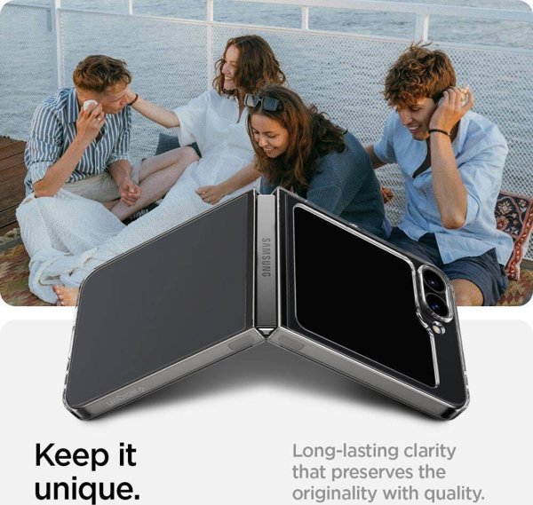 Spigen Spigen Air Skin Samsung Galaxy Z Flip 6 διαφανές/κρυστάλλινο καθαρό ACS07836