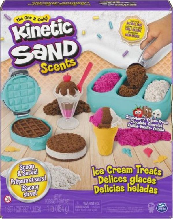 Spin Master Πλαστική άμμος Kinetic Sand Ice λιχουδιές 8757515 778988324486