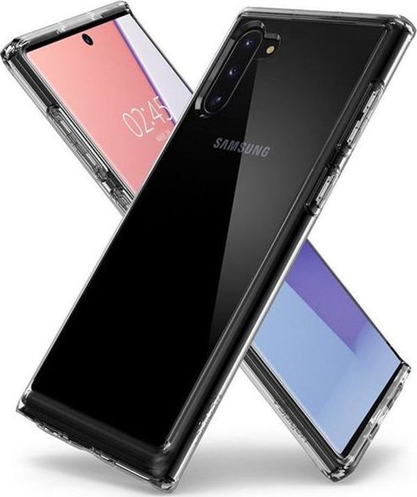 Spigen Θήκη Spigen Crystal Hybrid για Samsung Galaxy Note 10 Crystal Clear καθολική