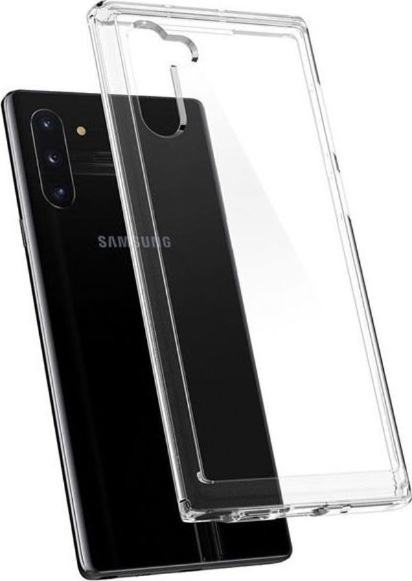 Spigen Θήκη Spigen Crystal Hybrid για Samsung Galaxy Note 10 Crystal Clear καθολική
