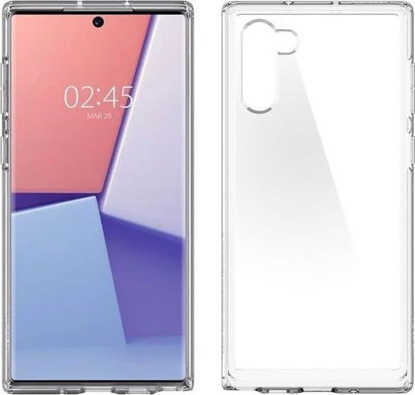 Spigen Θήκη Spigen Crystal Hybrid για Samsung Galaxy Note 10 Crystal Clear καθολική