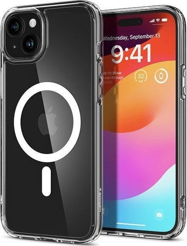 Spigen Spigen Ultra Hybrid MAG iPhone 15 6.1" MagSafe λευκό/white ACS06802
