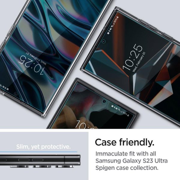 Spigen Spigen Film Neo Flex 2 Pack - Samsung Galaxy S23 Ultra