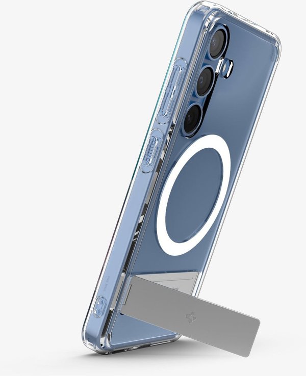Spigen Ultra Hybrid S MagSafe, διάφανο λευκό - Samsung Galaxy S25
