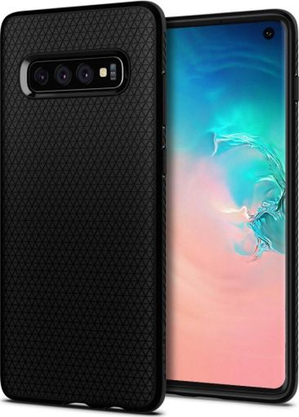 Spigen Θήκη Liquid Air για Samsung Galaxy S10 μαύρη