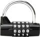 Sports Equipment RW19D ΚΛΕΙΔΑΡΙΑ ΠΟΔΗΛΑΤΟΥ ΜΕ ΣΥΝΔΥΑΣΜΟ ΑΠΟ ΑΤΣΑΛΙ ΜΑΥΡΟ