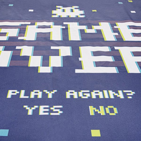 Spokey Πετσέτα γρήγορου στεγνώματος Game Over μπλε