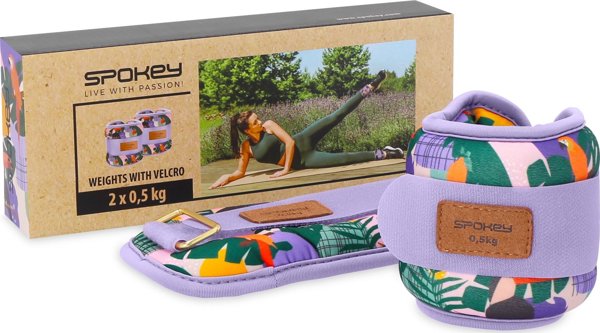 Spokey Βάρη για αστραγάλους και καρπούς Spokey HOME JUNGLE 2x 0,5 kg