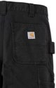 Παντελόνι Carhartt Stretch Duck Double Front Μαύρο