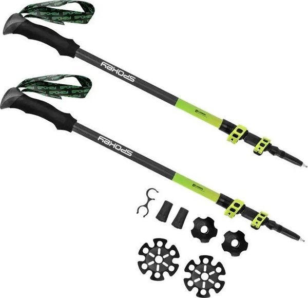 Spokey Spokey Carbon - Trekking poles| άνθρακας