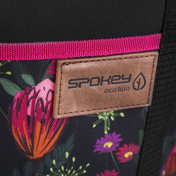 Spokey Θερμική Τσάντα Eco Simply 8L Μαύρη από Οικολογικά Υλικά (929510)