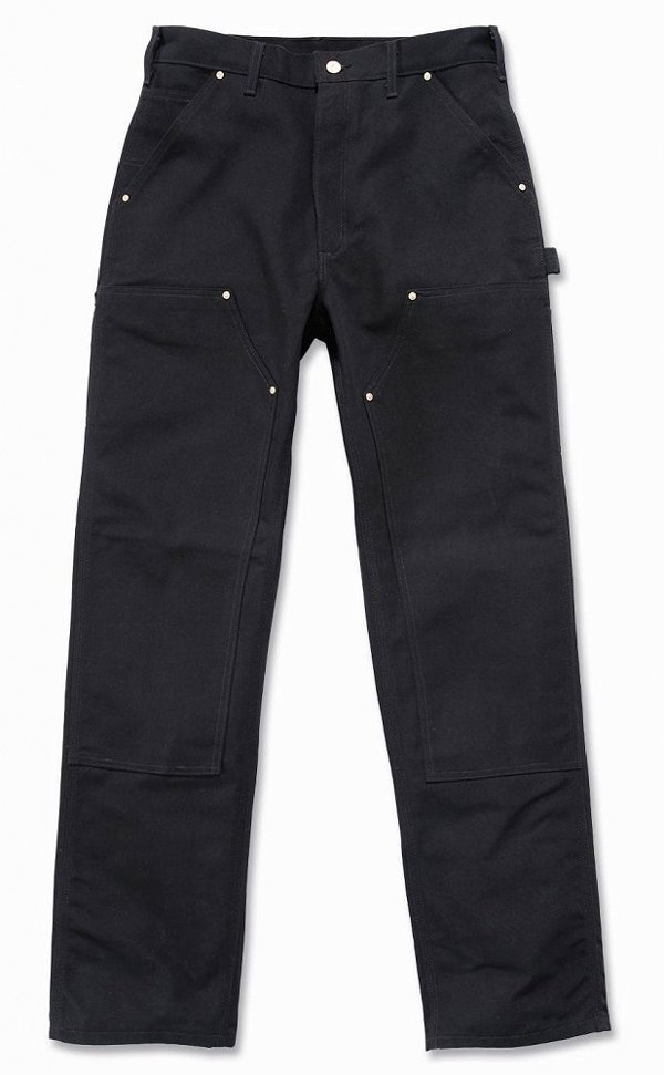 Spodnie Carhartt Firm Duck Double Front Work Black