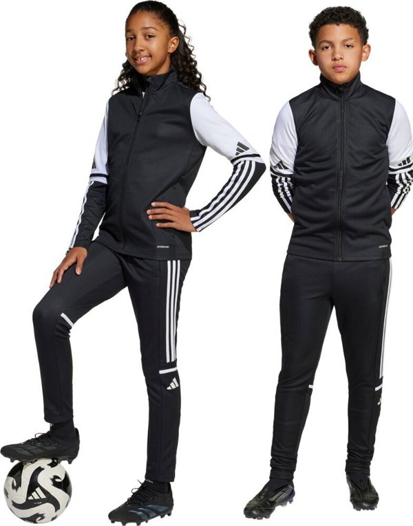 Παιδικό παντελόνι Adidas Squadra 25 Training μαύρο JE2777 116cm