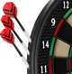 Ηλεκτρονικός Στόχος Βελάκια Spokey Narvi Pro, 16 Παίκτες, 240 Παιχνίδια, Με 6 Βελάκια (942238)