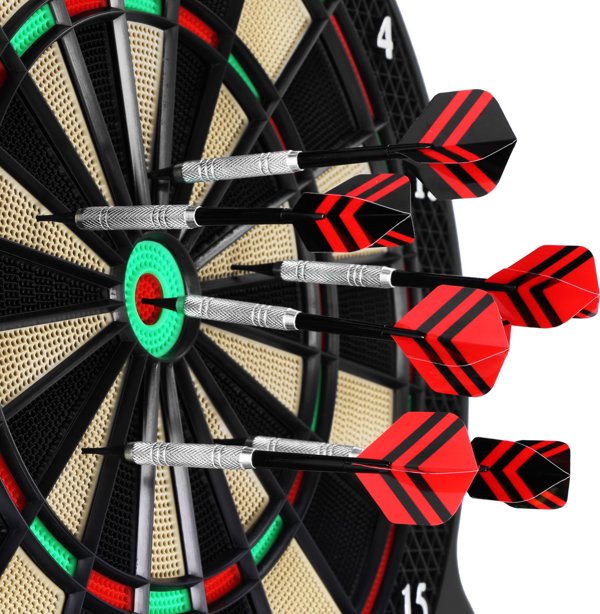 Ηλεκτρονικός Στόχος Βελάκια Spokey Narvi Pro, 16 Παίκτες, 240 Παιχνίδια, Με 6 Βελάκια (942238)