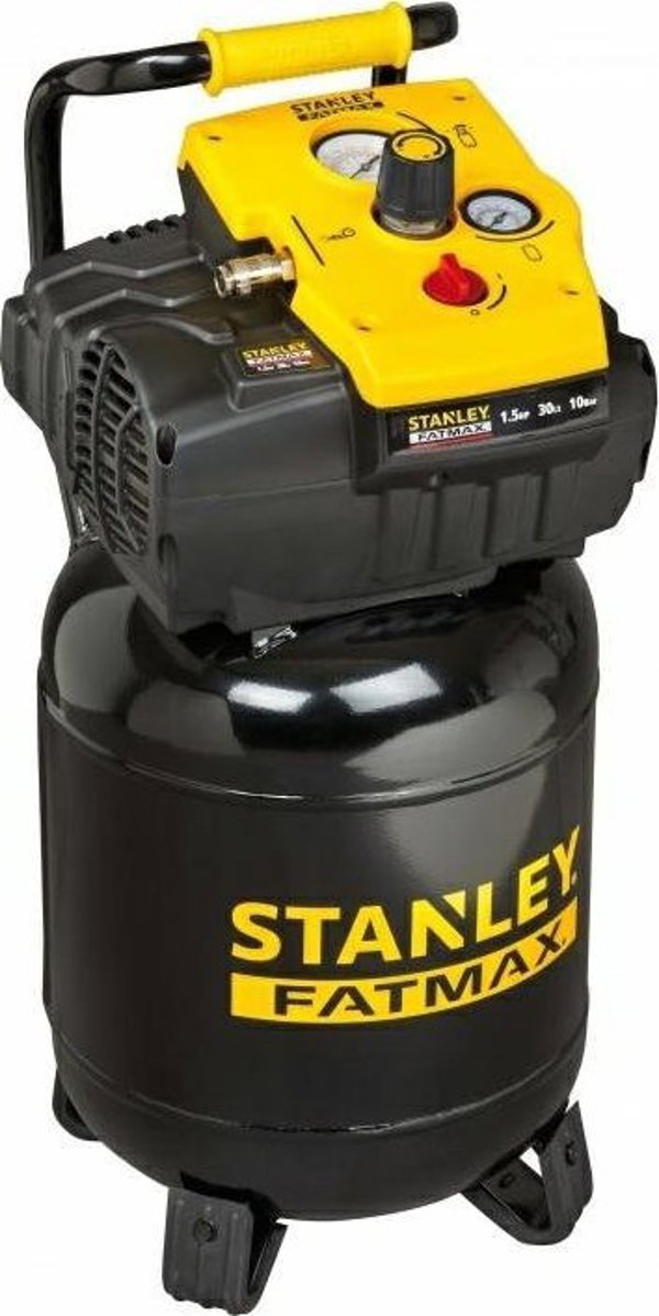 Κομπρεσέρ STANLEY STANLEY ΚΟΜΠΡΕΣΕΡ ΑΝΕΛΑΙΟΤΟ ΚΑΘΕΤΟ 30L 1,5HP 10BAR FATMAX OL195