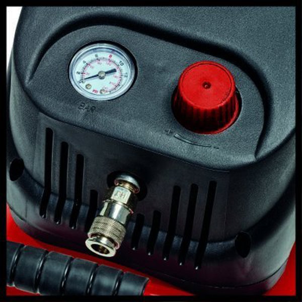 Συμπιεστής Einhell TC-AC 200/24/8 OF, 8 bar, 180 l/min, 24lt, Κόκκινο/Μαύρο