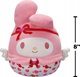 SQUISHMALLOWS HELLO KITTY Λούτρινο παιχνίδι έκδοση για την Ημέρα του Αγίου Βαλεντίνου, 20 εκ.