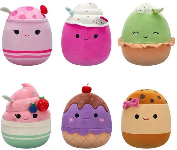 SQUISHMALLOWS Μυστική Ομάδα W21 Αρωματισμένο λούτρινο παιχνίδι, 20 εκ