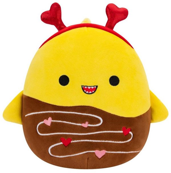 SQUISHMALLOWS Λούτρινο παιχνίδι έκδοση Ημέρας του Αγίου Βαλεντίνου, 19 εκ.