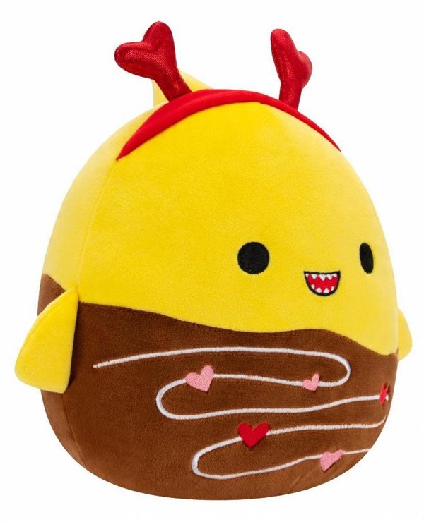 SQUISHMALLOWS Λούτρινο παιχνίδι έκδοση Ημέρας του Αγίου Βαλεντίνου, 19 εκ.