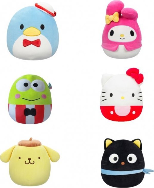 Squishmallows HELLO KITTY MIX W18 Λούτρινο παιχνίδι, 20 εκ.