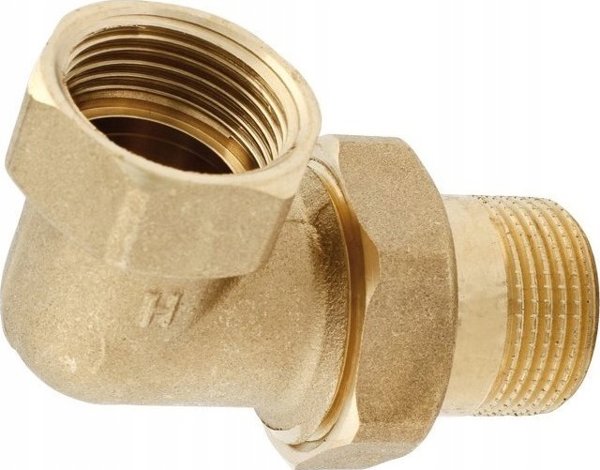 Γωνιακός Ορειχάλκινος Σύνδεσμος 3/4" με O-Ring (SR.K.20) H// LM.SK.20.H