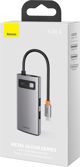 Σταθμός/αναπαραγωγέας Baseus USB-C (CAHUB-CY0G)