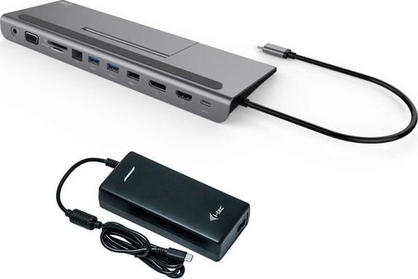 Stacja/replikator I-TEC Triple Dock USB-C (C31FLATPLUS112W)