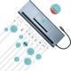 Stacja/replikator I-TEC Triple Dock USB-C (C31FLATPLUS112W)