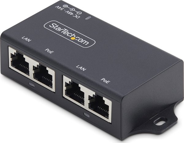 StarTech Gigabit PoE Injector AF221CE-POE-INJECTOR, Τροφοδοτικό Ethernet για Fast & Gigabit Δίκτυα