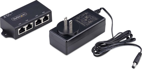 StarTech Gigabit PoE Injector AF221CE-POE-INJECTOR, Τροφοδοτικό Ethernet για Fast & Gigabit Δίκτυα