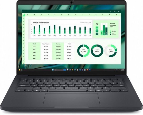 Stacja robocza Dell Pro Max 14 MC14250 Win11Pro U7-265H|16GB|512GB|Discrete Graphics|FgrPr&SmtCd|FHD IR Cam&Mic|WLAN+BT|14 FHD+|Backlit Kb|4 Cell|130W