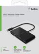 Belkin USB-C Multimedia Hub AVC004btBK - Σταθμός Αναπαραγωγής 5 Θυρών με 4K HDMI, Gigabit Ethernet, VGA & 100W Power Delivery