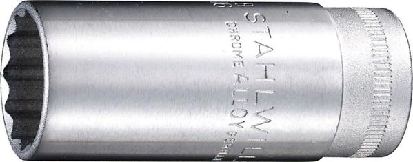 Stahlwille Καρυδάκι 3/8" 13mm, 12-γωνιακό, μακρύ