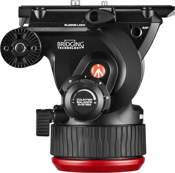 Τρίποδο Manfrotto Σετ Twin Alu + κεφαλή 504X - κάτω διασπορά